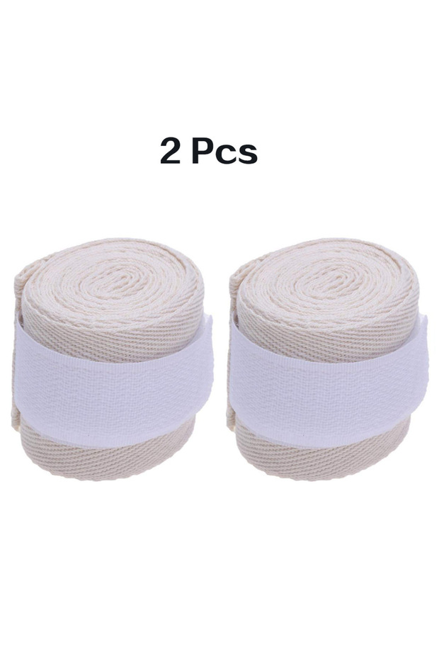2pcs 2pcs 2 Rolls 2.5M Cotton Boxing Bandage Sports Strap Sanda Gauntlets MMA Hand Gloves Wraps Belt