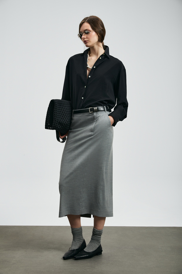 Emily Women's Skirt Gray