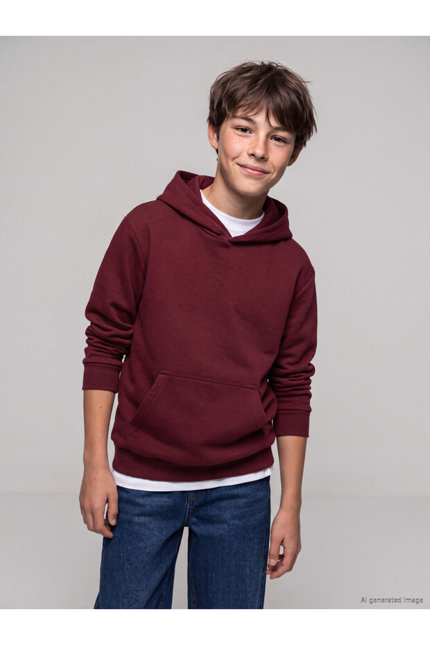 Esvab • Modern & Distinctive Hooded Boys' Thick Sweatshirt