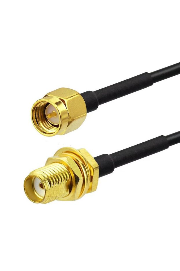 3m SMA-J RP-SMA To SMA Male-Female Extension Cable RG174 Coaxial Cable For WiFi Antenna Router Netwo