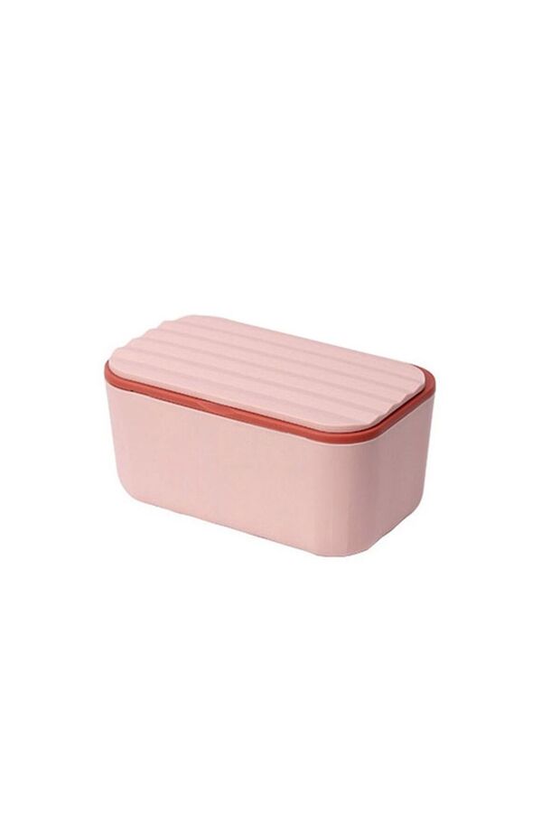 pink Seat Type/Wall Mounted Dual-purpose Tissue Box Wet Wipes Dispenser With Dust Lid Napkin Paper C