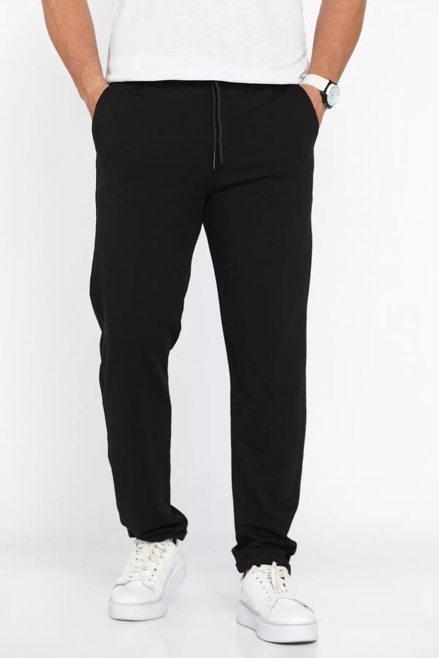 Eyelet Detailed Double-Legged Men's Sweatpants