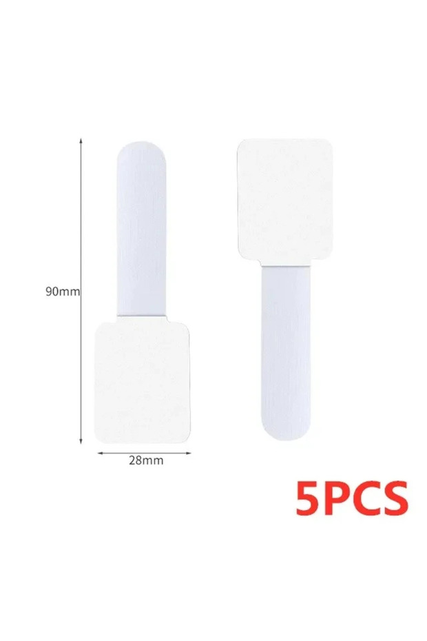 5PCS White Reusable Cable Ties Fastening Wire Organizer Cord Rope Holder Self Adhesive Adjustable Co