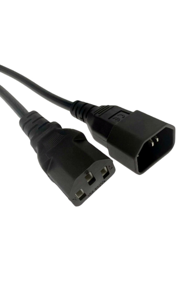 1M fengyi IEC C14 C13 Extension Cord 3m 5m UPS Cable IEC 320 C13 Power Extension Cable For PC Compu