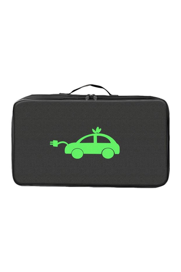 C EV Cable Organizer Bag Electric Car Charger Box Charging Organizer Jumper Cable Bag Electric Vehic