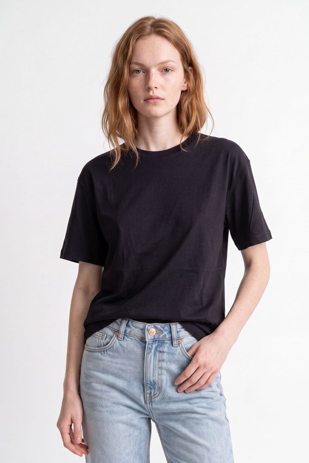 Süprem Sade Oversize T-SHİRT