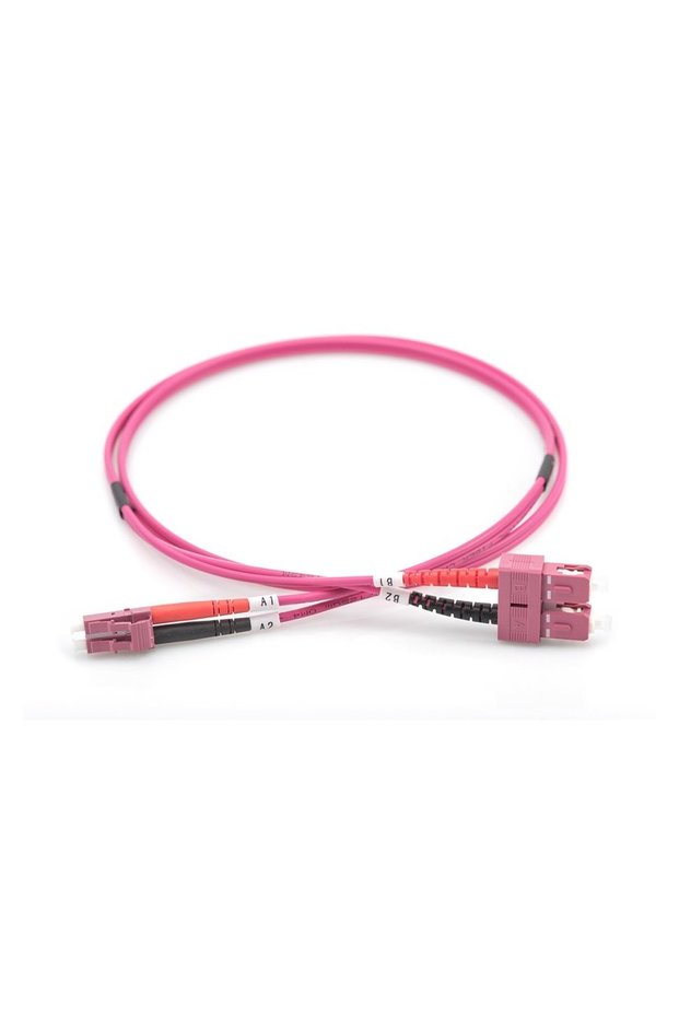 Fiber Optic Multimode Pink (1m)