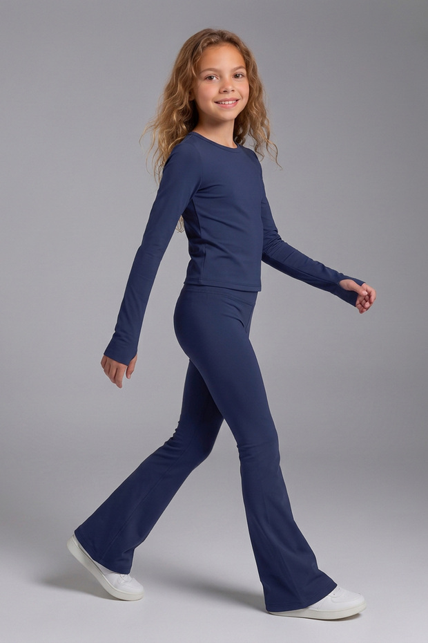 Lushy Spanish Style Girls' Leggings with Furry Inside