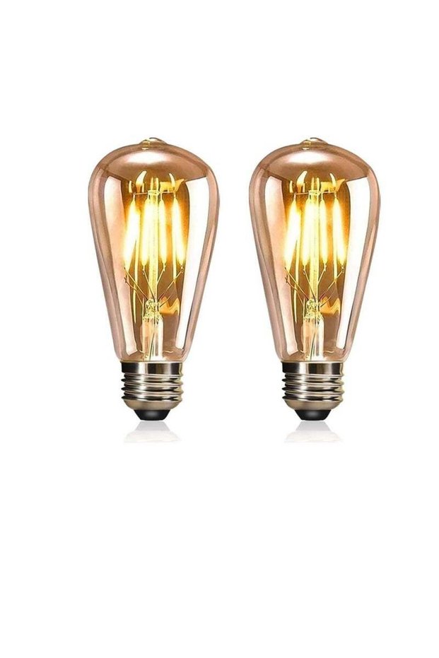 EASTERNSTAR LED Edison Bulb E27, 7W Vintage Light Bulbs 70W Incandescent Equivalent, Retro LED Filam