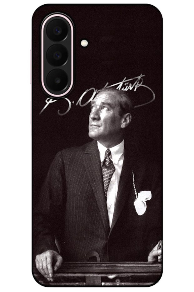 Samsung Galaxy A27 Compatible Case Mustafa Kemal Atatürk Silicone Case (Printed)