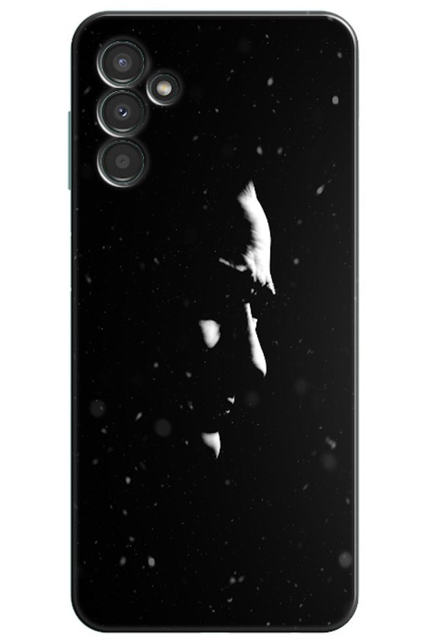 Samsung Galaxy A57 Compatible Case Ataturk Silhouette Silicone Case (Printed)