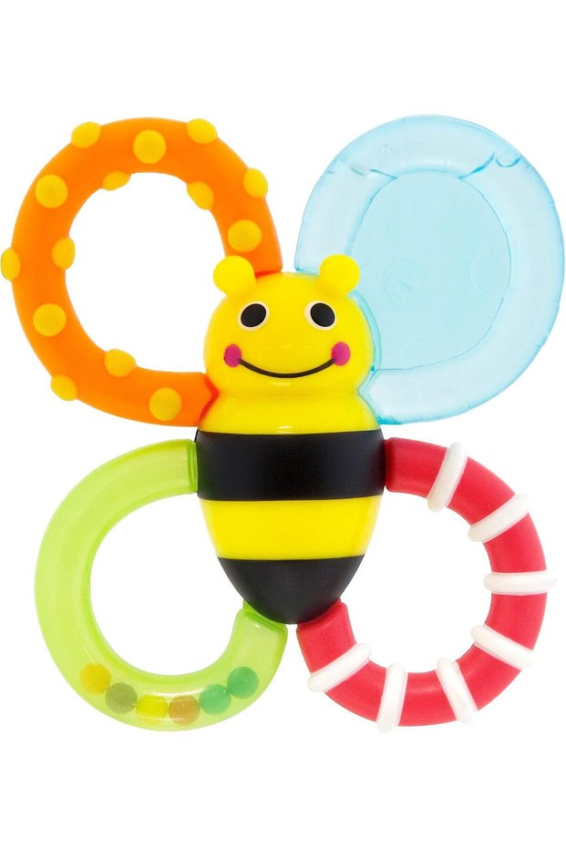 Bumble Bites Baby Teether Rattle, 3 Months+