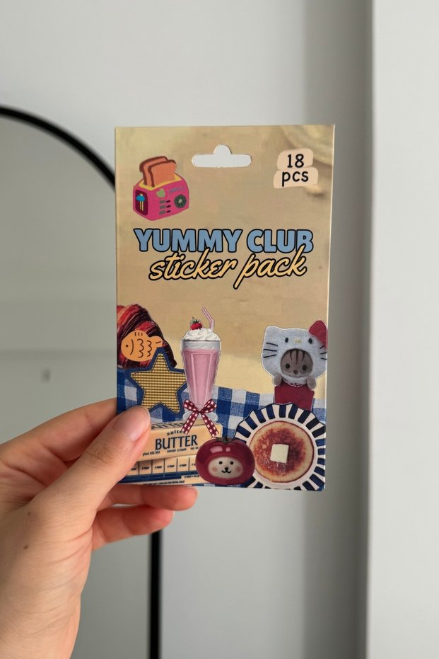 Yummy Club Boxed Sticker Set 18-Pack