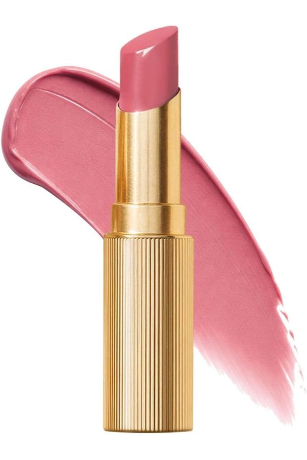 PARIS ROUGE de BIJOU Jewel Shine Lipstick – 274 ROSEA | Rosy Pink-Beige, Glossy Shine, Comfortable Hydration, Jewel Complex with Diamond • Ruby • Pearl Powders
