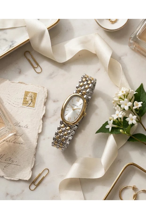 Women's Wristwatch - Original Product - 2 Years Warranty - Bracelet Gift - 3 Atm Water Resistance