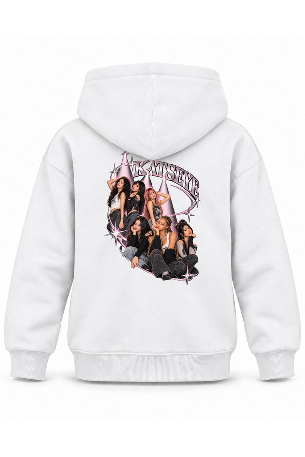 Katseye Stage Lights Stage Printed Children's Hooded Sweatshirt