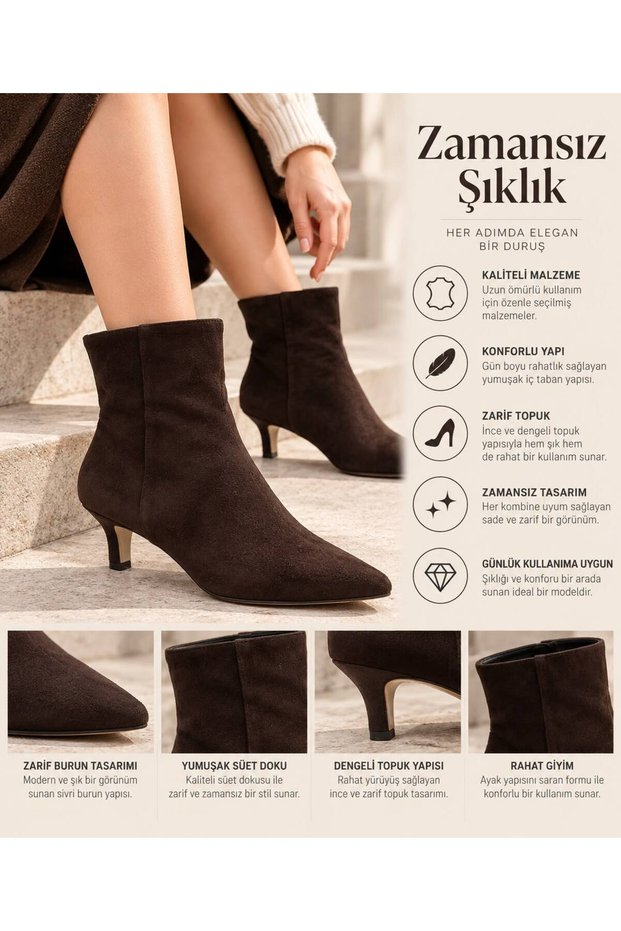Trendy Model Elegant Cut Women's Boots