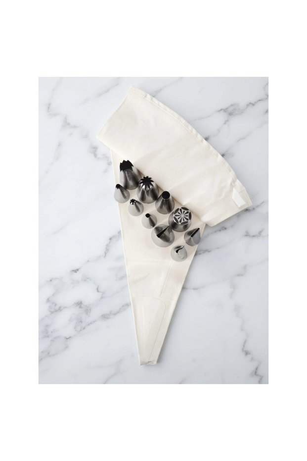 Bens 10-Piece Duy Set - Imported Cream Bag (828-861-849-841-805-801-128-241-895-116)