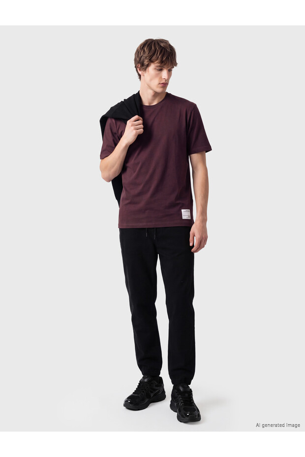 Peak New Season Black Regular Fit Men's Jogger Pants
