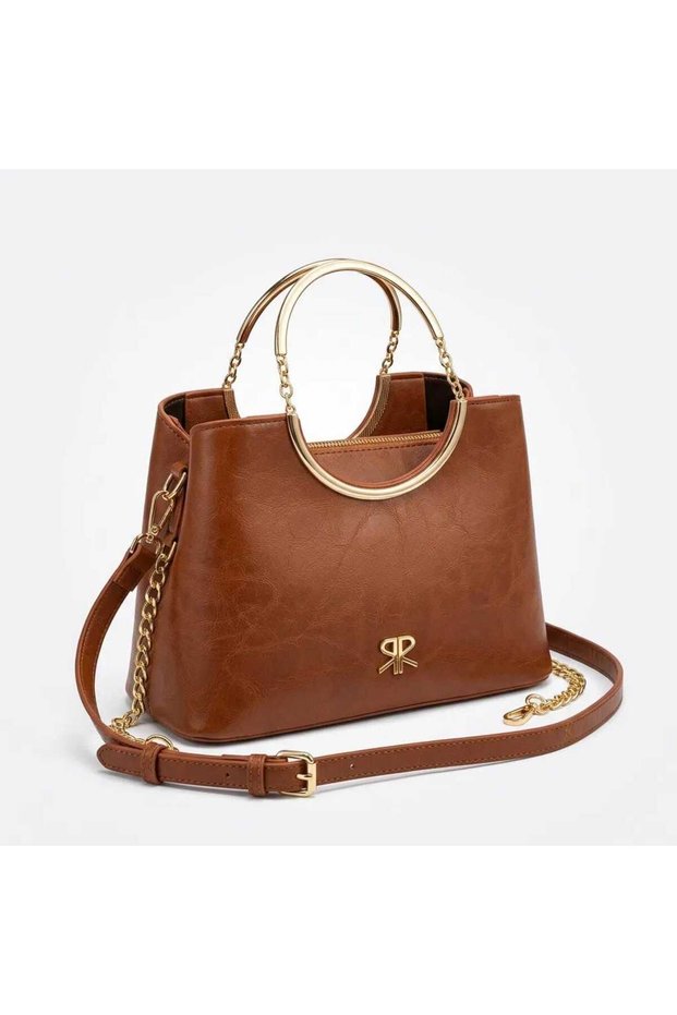 İmp102 Hand and Crossbody Bag Taba