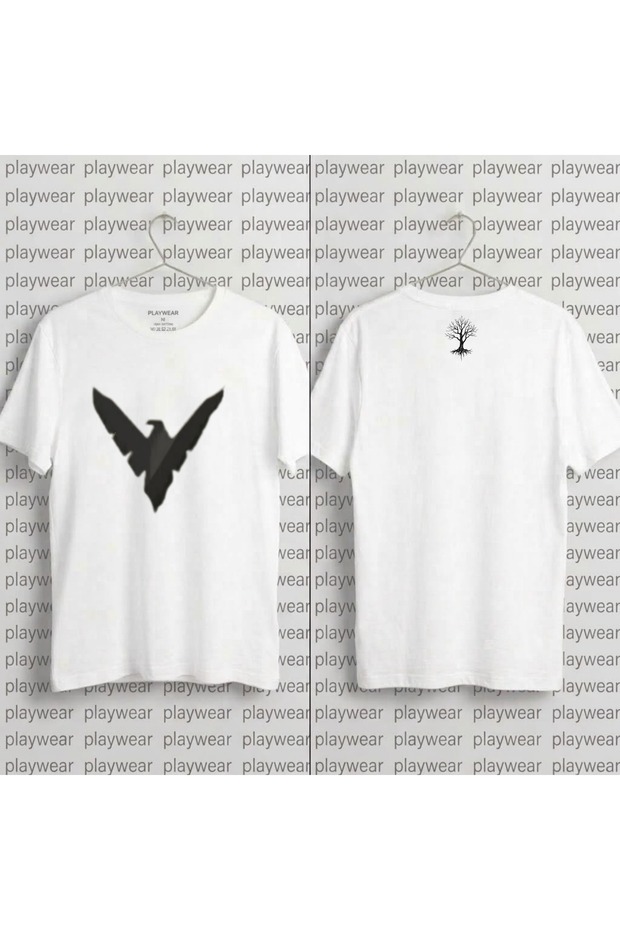 Playwearagac Printed 100% Cotton Crew Neck T-Shirt
