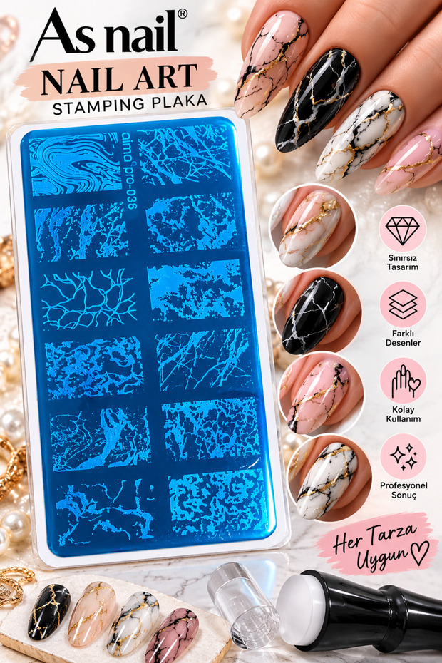 Stamp baskı plak