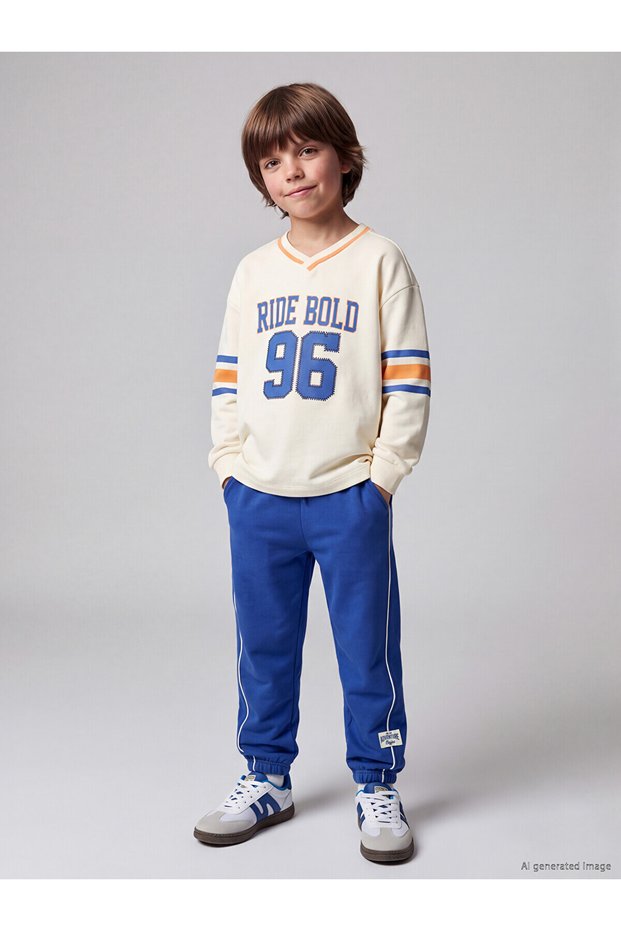 Peak New Season Blue Boys' Sweatpants