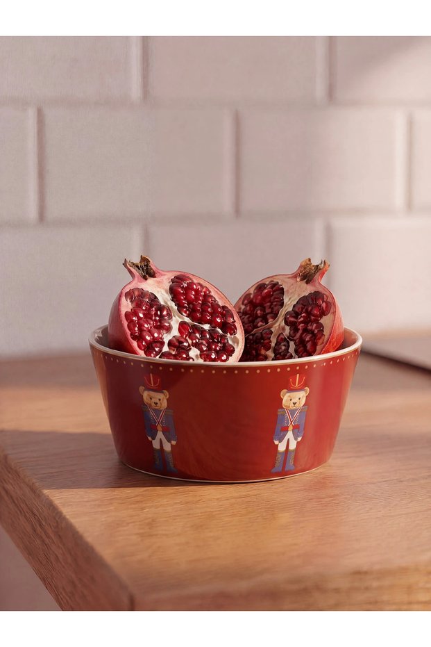 Lcw Home Mixed Bear Teddy Printed Porcelain Bowl