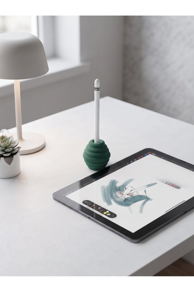 Honey Hive Tablet Pen Stand | Desktop Pen Holder Pen Stand