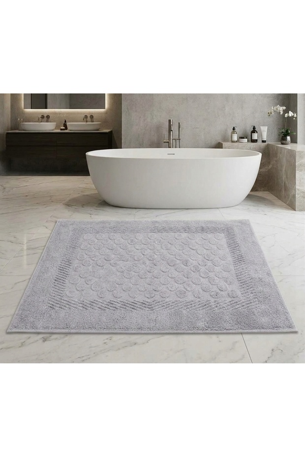 Drop Patterned Cotton Foot Towel