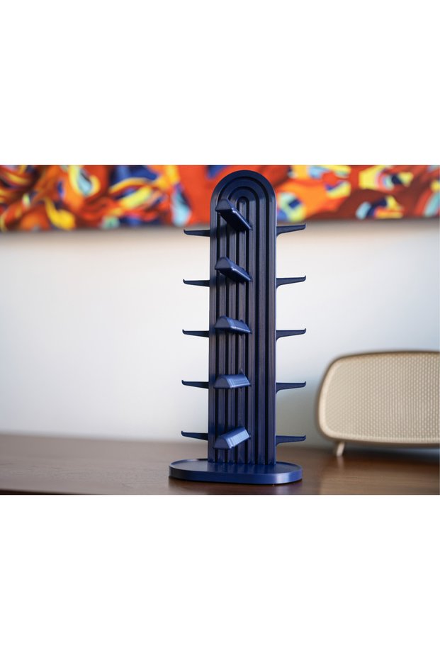 3D Printed Retro Style Eyeglasses Stand, Decorative Eyeglasses Holder, Desktop Organizer Bzeldr05