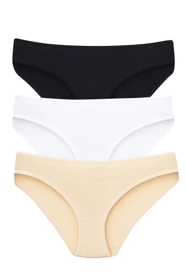 Special Series Women's Cotton Slip Panties 3-Pack Fabric Care Textile