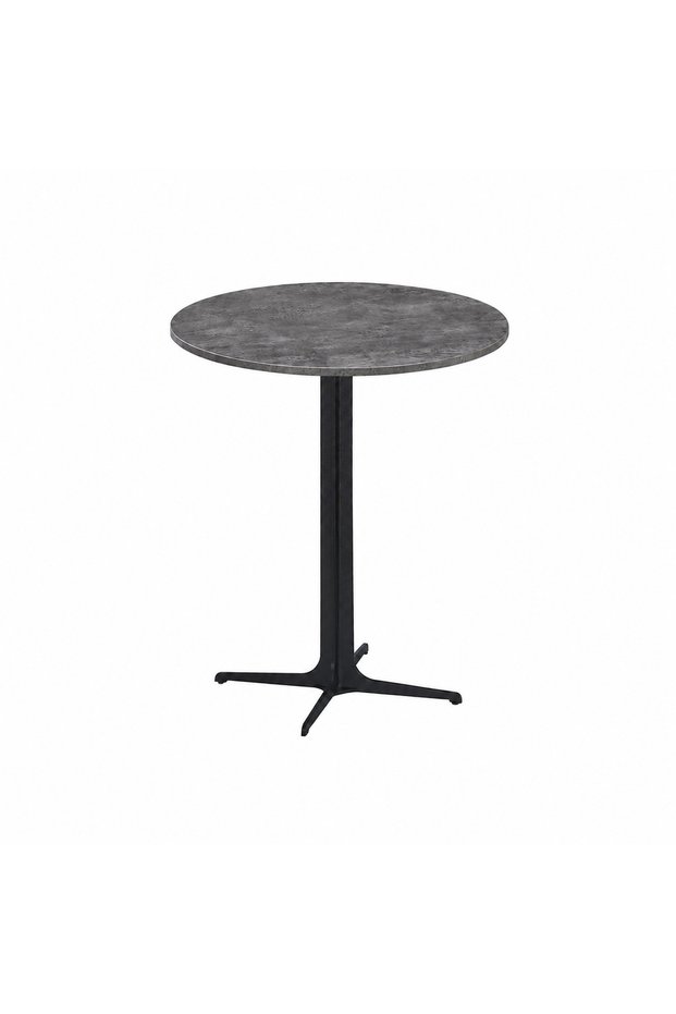 طاولة كافيه ميلامين دائري 70*70 WM-01 GREY
