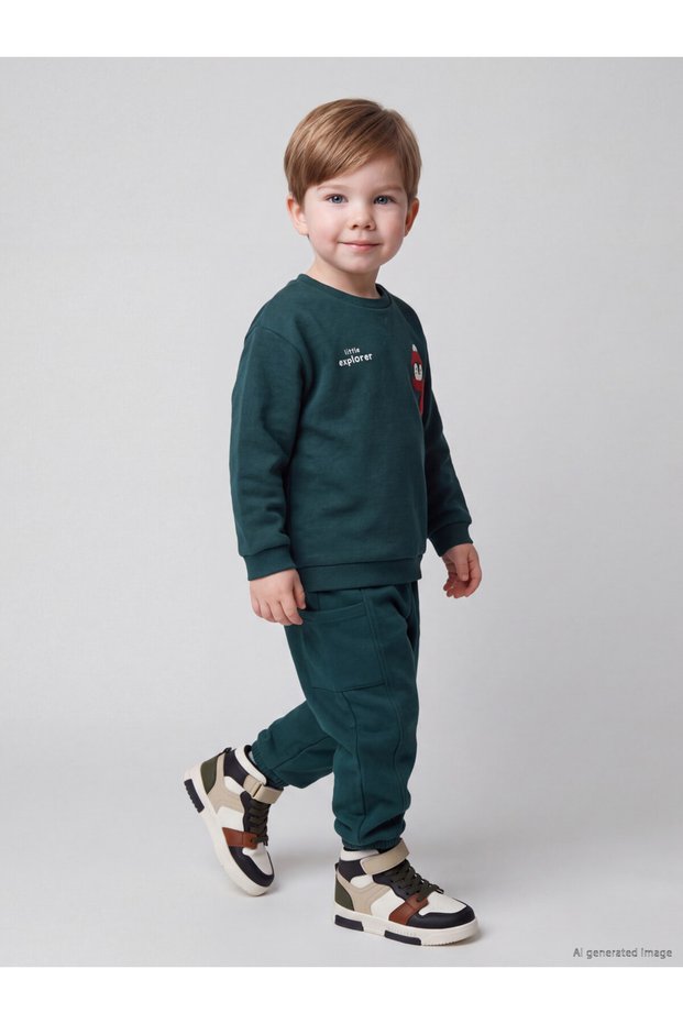 Baby Boy Cargo Pocket Jogger Sweatpants