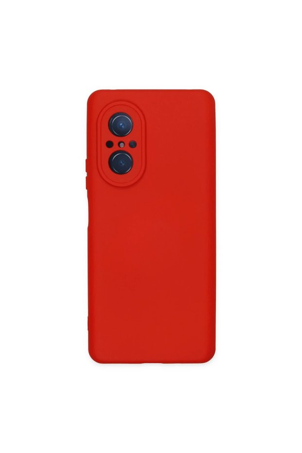 Huawei nova 9 se case nano inner velvet silicone - red