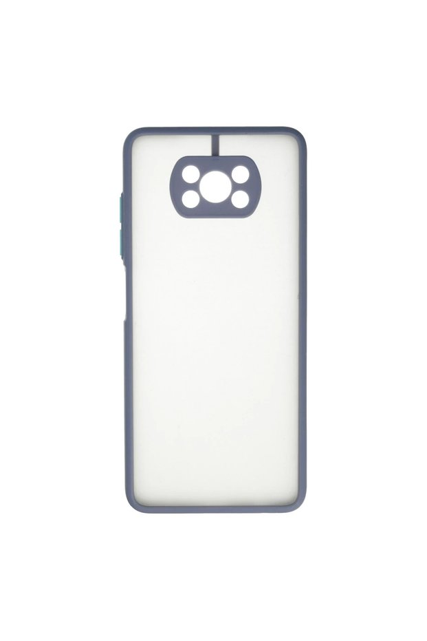 Xiaomi Pocophone X3 Case Montreal Silicone Cover - Gray
