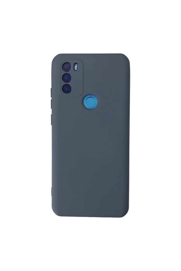 General Mobile Gm 21 Plus Case Nano Inside Velvet Silicone - Gray