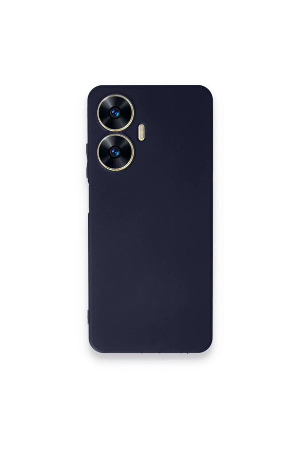Realme C55 Case First Silicone - Navy Blue