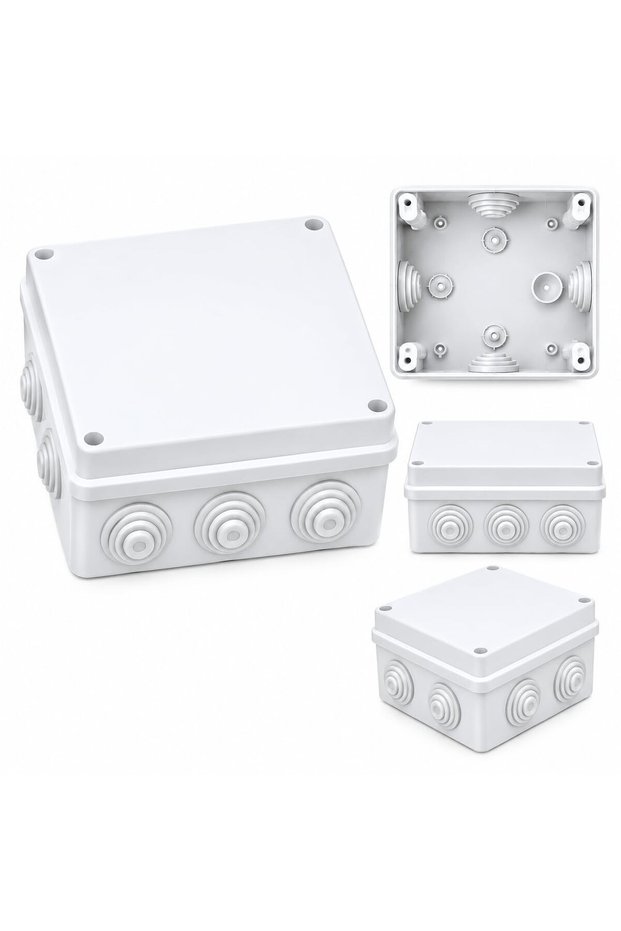 Waterproof Junction Box IP65 ABS Plastic 15x15 cm