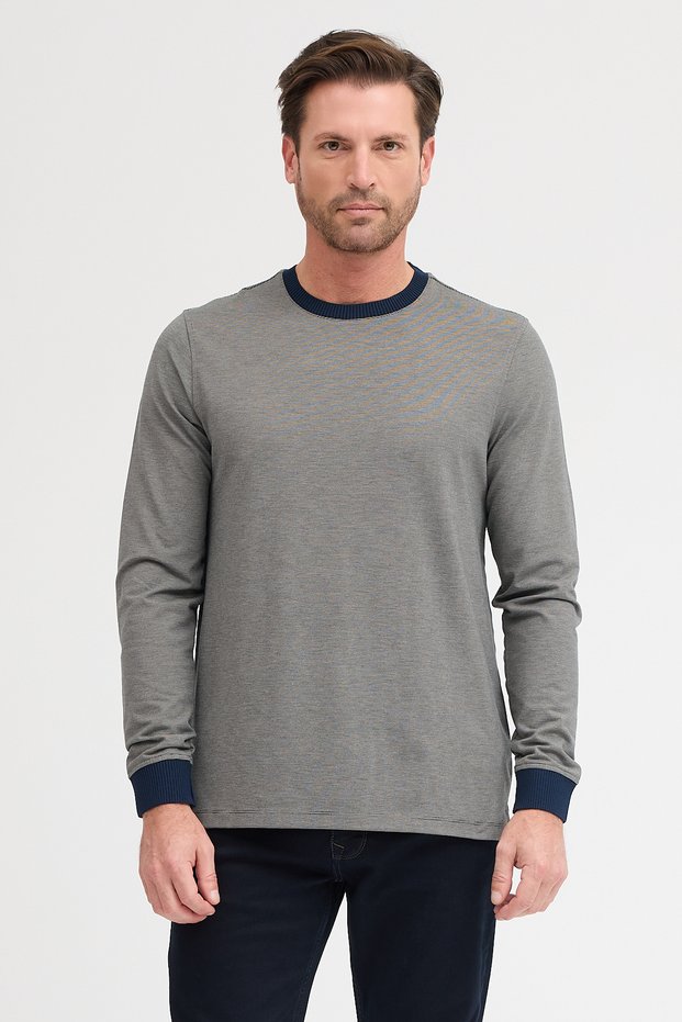 Men's Crew Neck Long Sleeve Sweatshirt