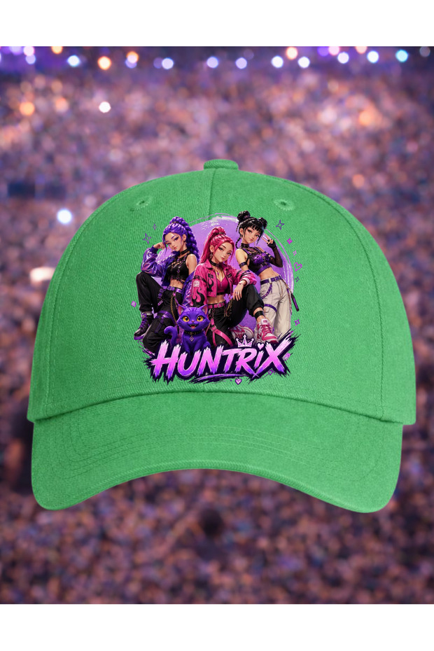 Huntrix Zoey, Mira, Rumi Design Premium Printed 100% Cotton Hat