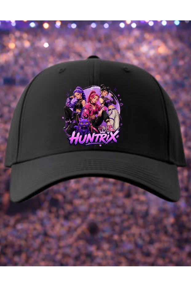 Huntrix Zoey, Mira, Rumi Design Premium Printed 100% Cotton Hat