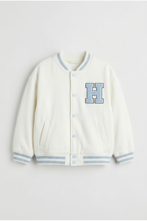 Back to School Back Print Children's College Jacket Unisex