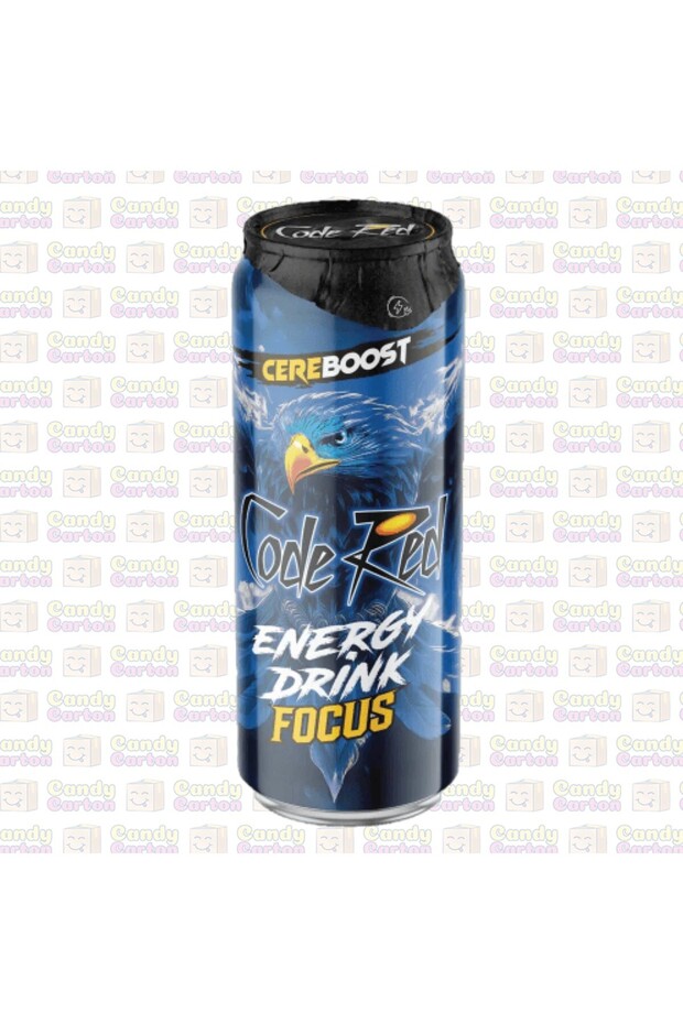 Blue Cereboost Energy Drink Code Red Fox 330ml Cereboost Focus 330ml