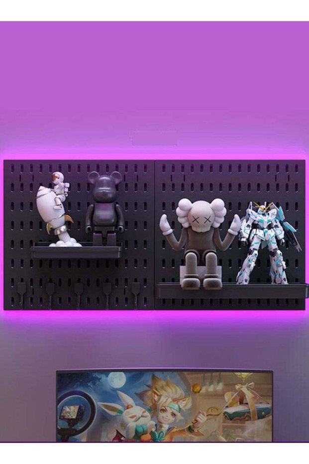 JoyousSto Pegboard Kit and Accessories 2 Panel Pegboard Wall Organizer and Storage for Office, Home,