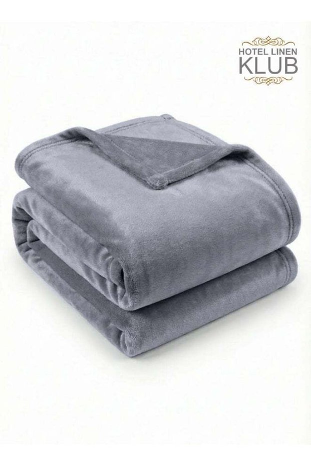Hotel Linen Klub Single Micro Fleece Flannel Blanket - 260 GSM, Super Plush and Comfy Throw Blanket,