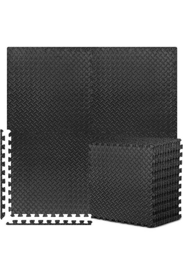 MOMENT [6 Pack] Interlocking Eva Foam Floor Tiles For Home Gym, Yoga Mat 40 X 40Cm, Puzzle Exercise