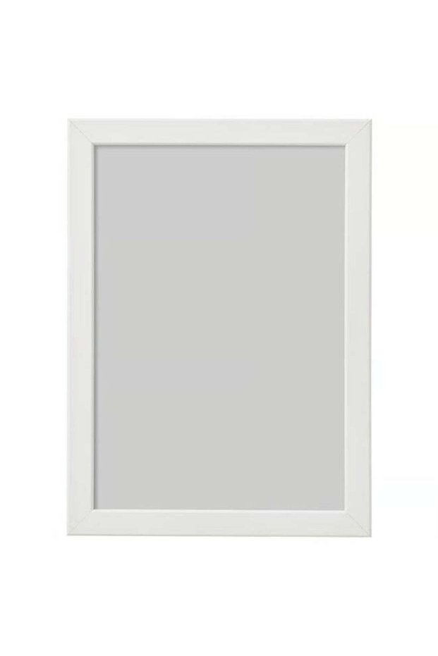 FISKBO White Photo Frame 21x30 (8x10 Inch) – Lightweight Wall Frame with Shatterproof Plastic Front,