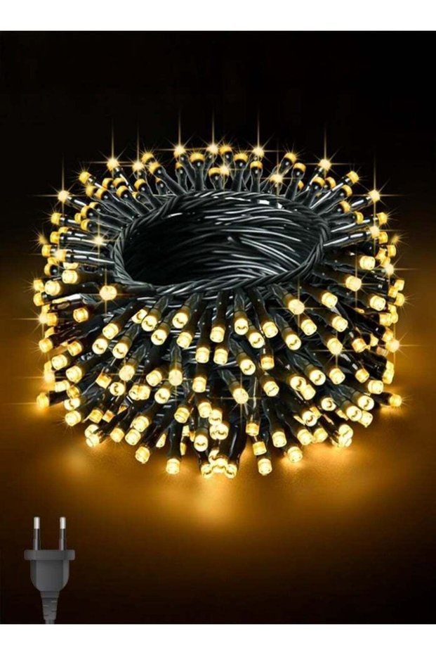 MODI 50Meter LED Fairy String Lights – 320 LEDs, Warm White, 8 Modes, Waterproof Outdoor Curtain Lig