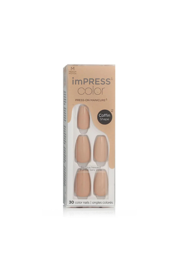Impress Coffin Nails Latte IMC506C